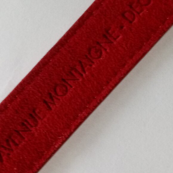 Authentic Louis Vuitton  patent letter red bracelet - Picture 5 of 7